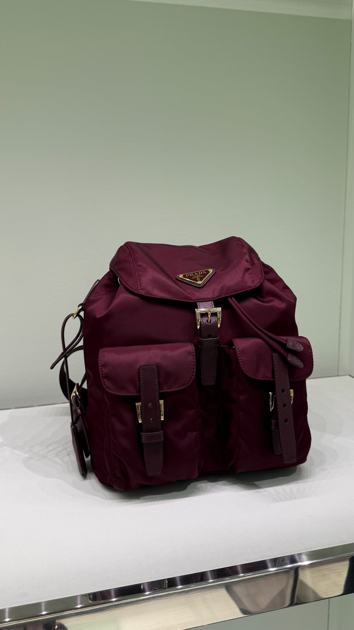 Re-Nylon Backpack Medium Prada