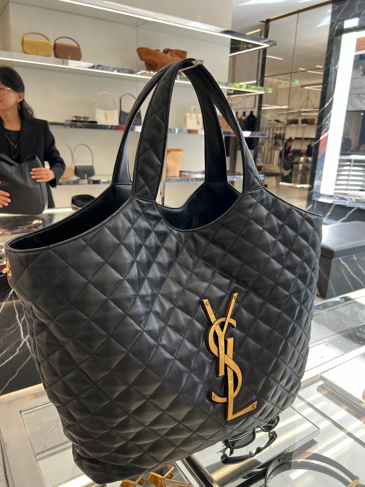 Icare in Quilted Saint Laurent