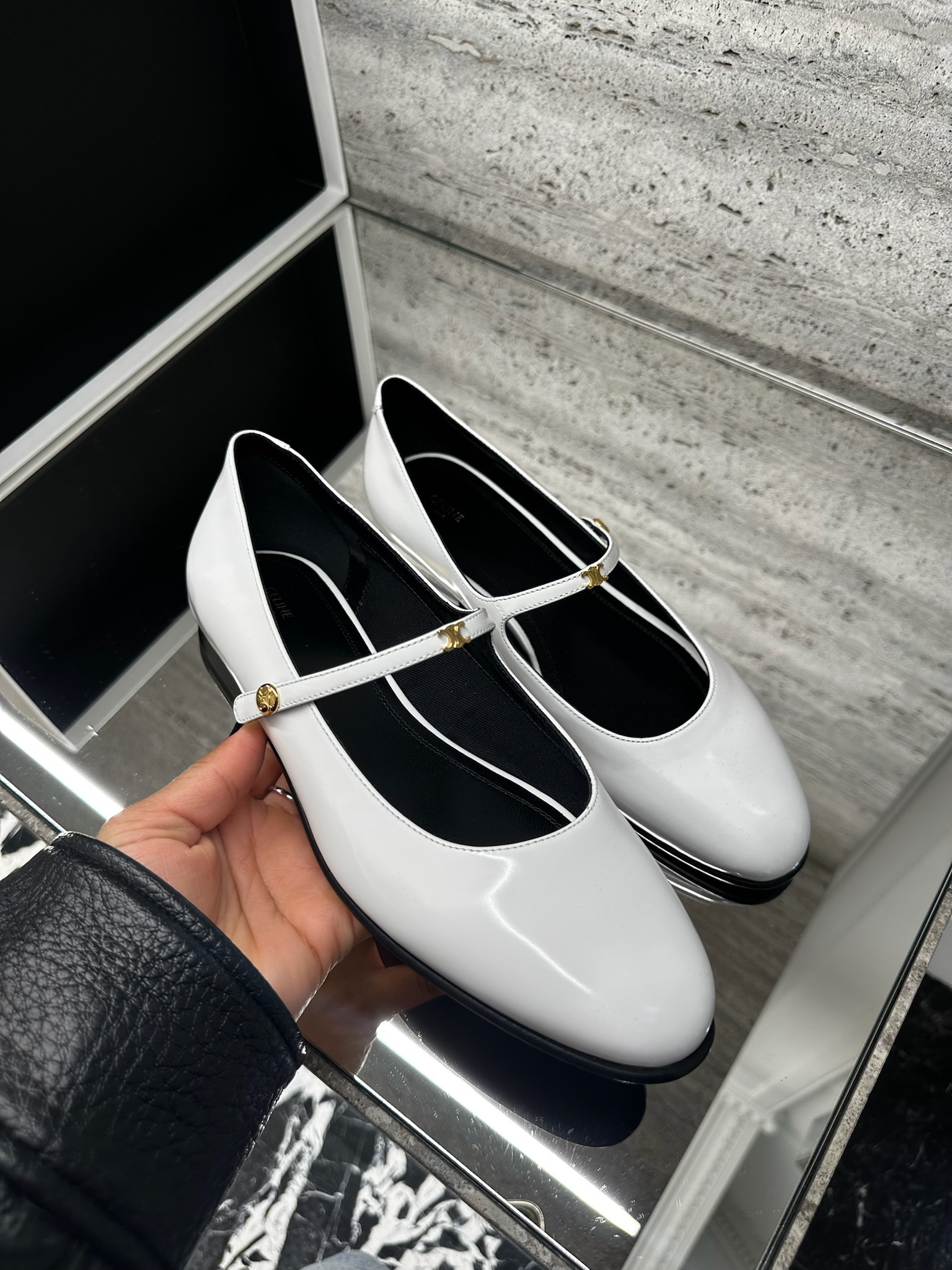 City Mary Jane Ballerina Celine