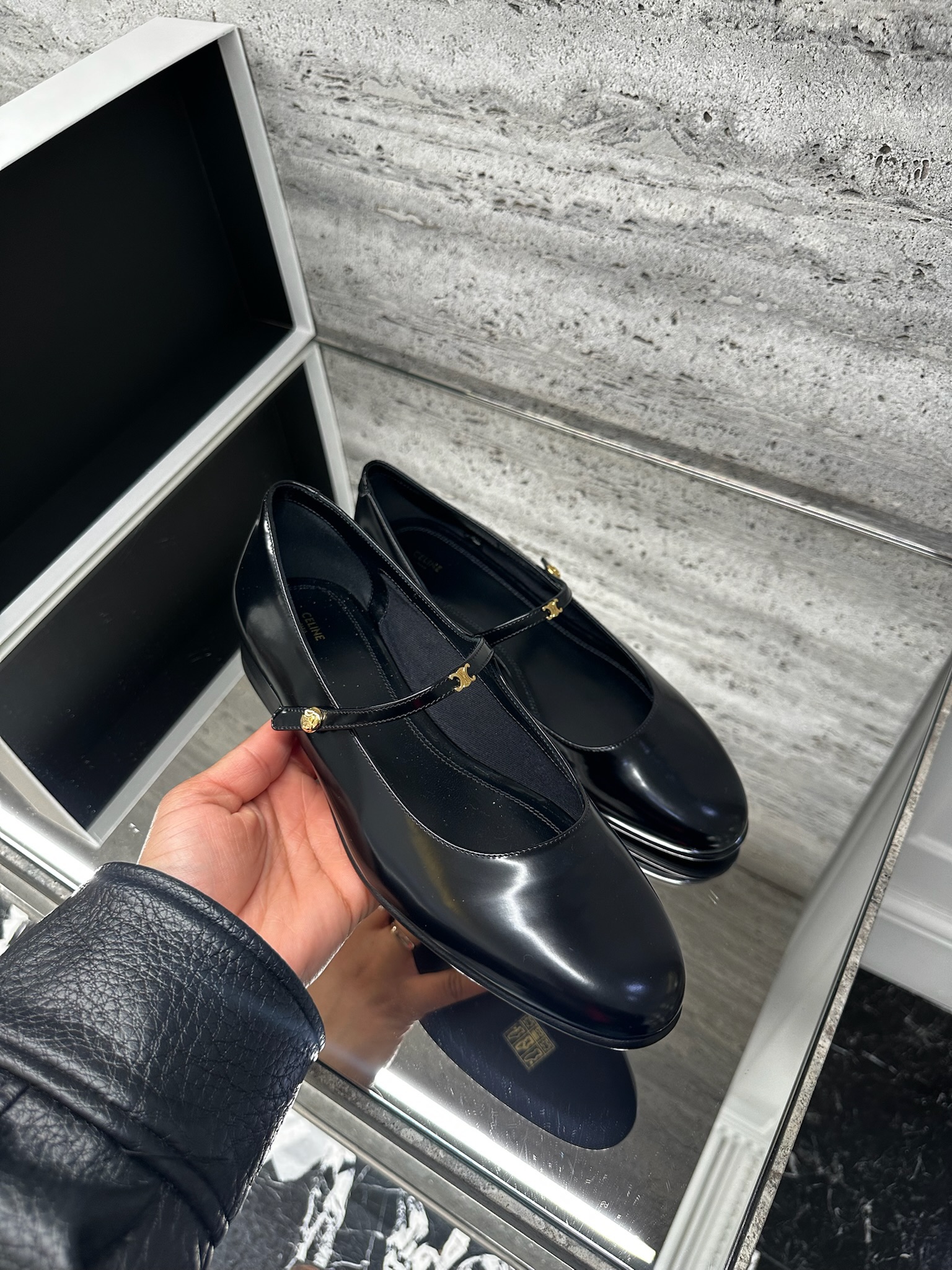 City Mary Jane Ballerina Celine