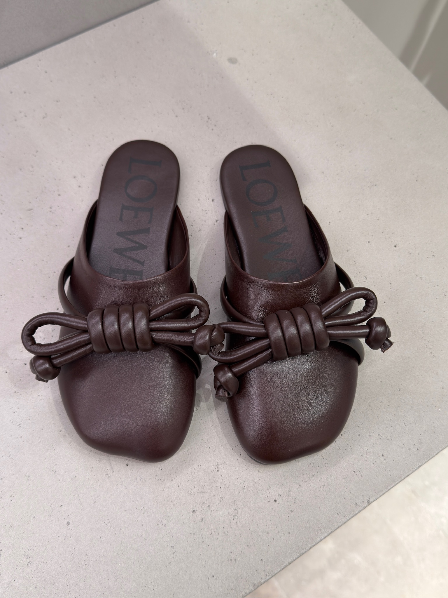 Flamenco Knot Mule Loewe