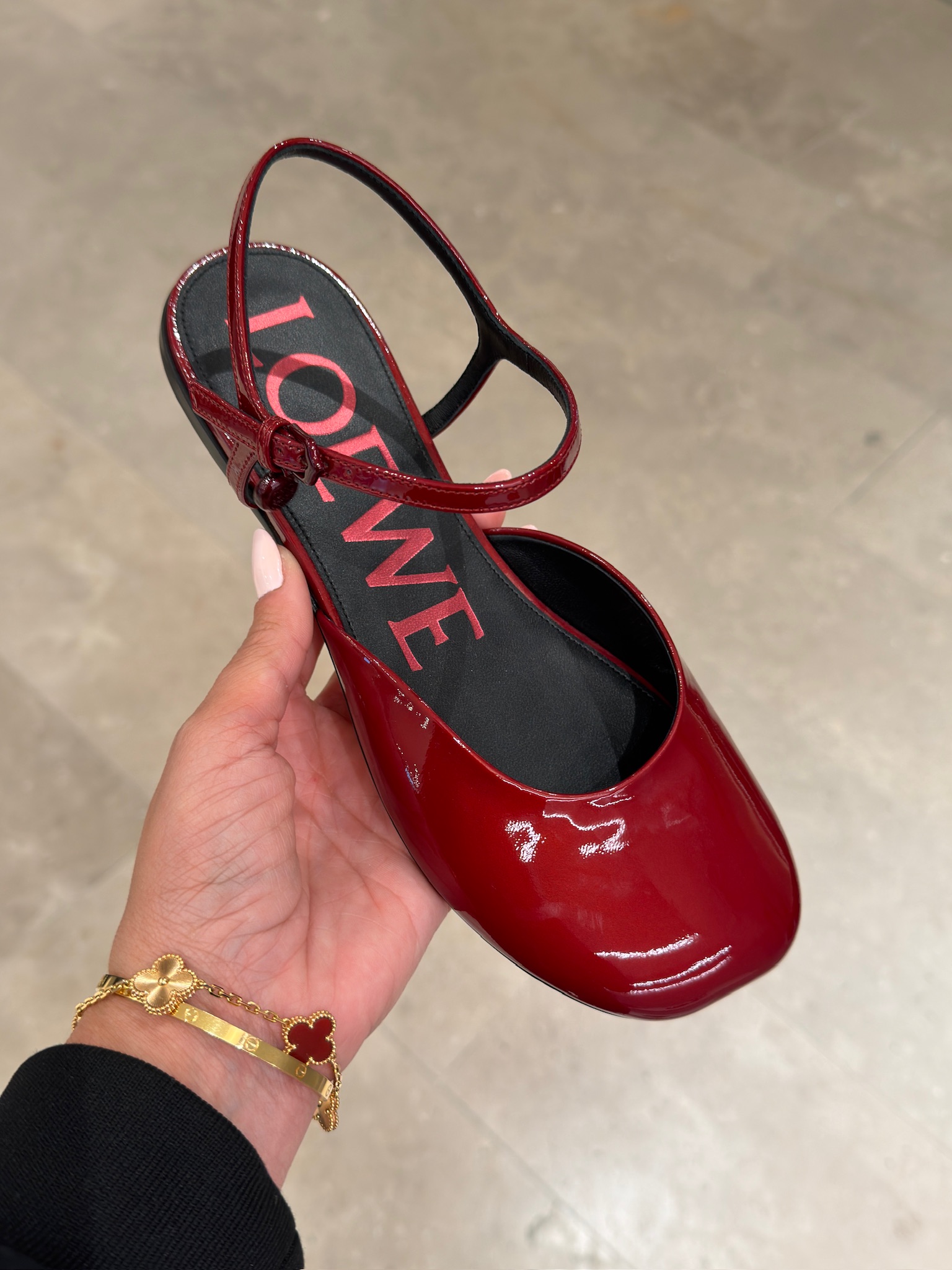 Toy Ankle Strap Ballerina Loewe