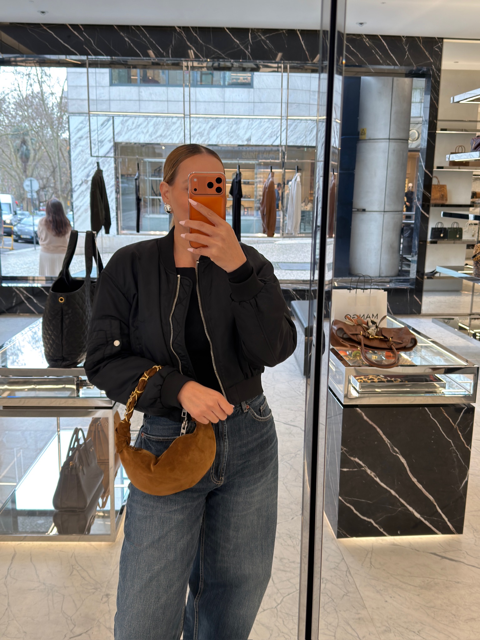 Amalia Mini Hobo Saint Laurent