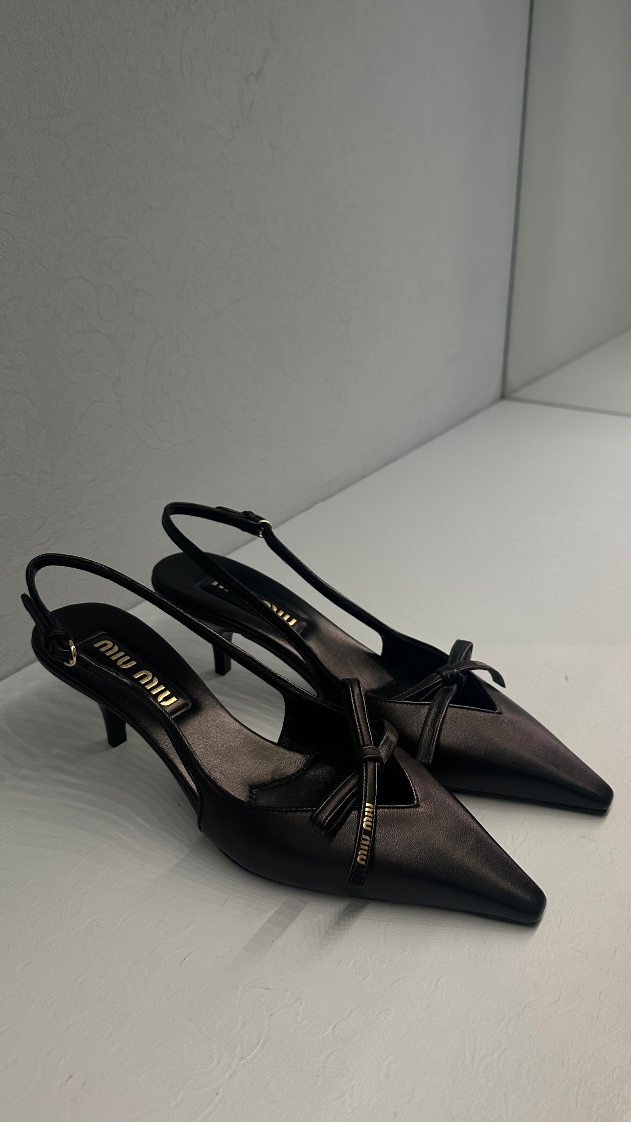 slingback pumps Miu Miu