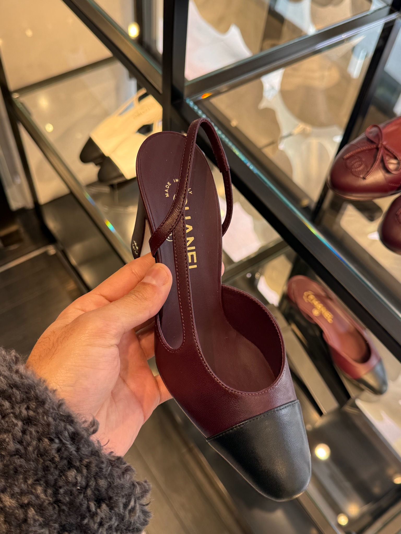 Sapatos Bicolor Chanel