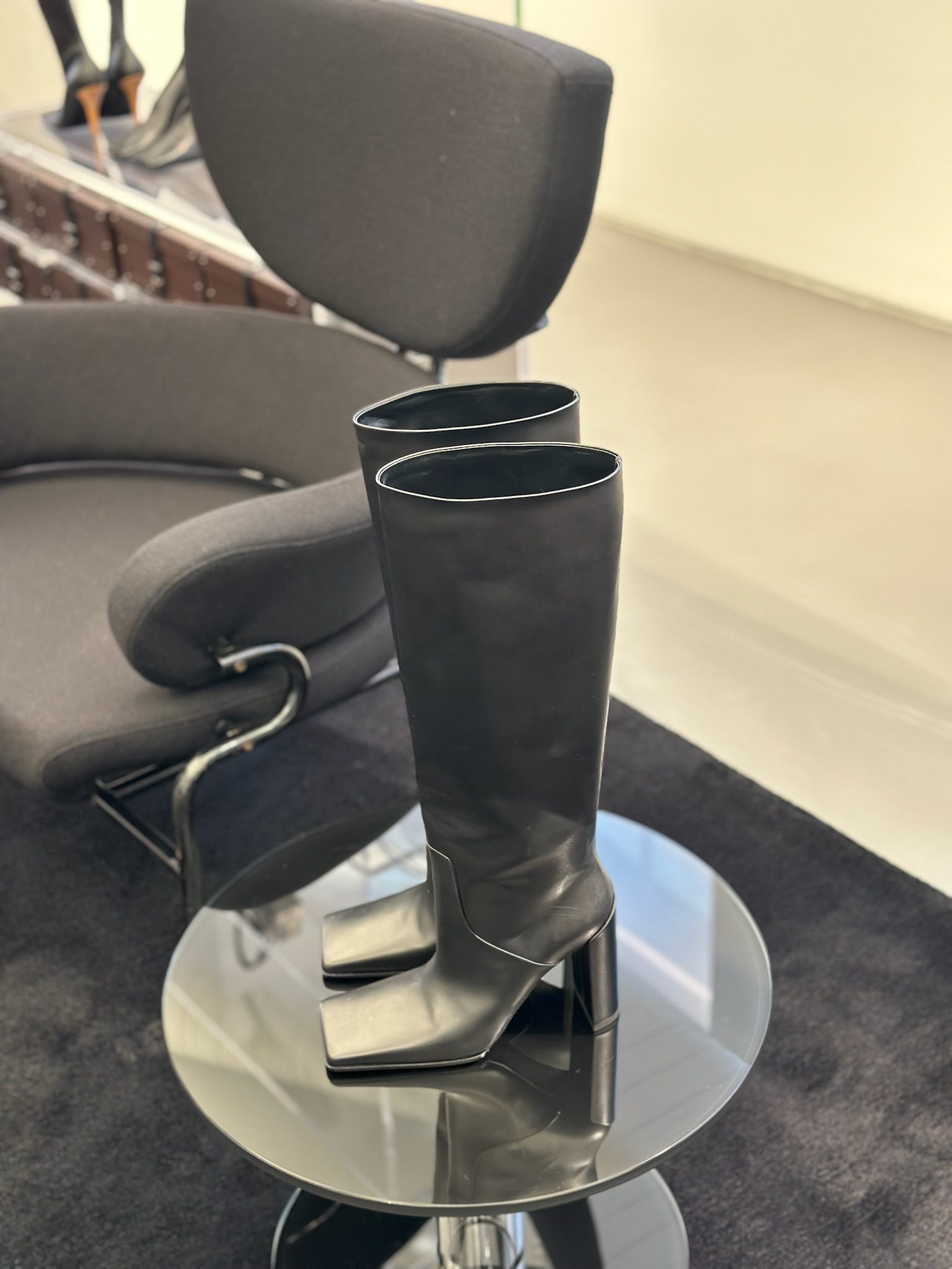 Square Knee Boots Alaia